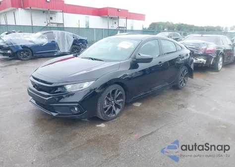 2019 Honda Civic Sport from USA, damaged, VIN 2HGFC2F8XKH504582